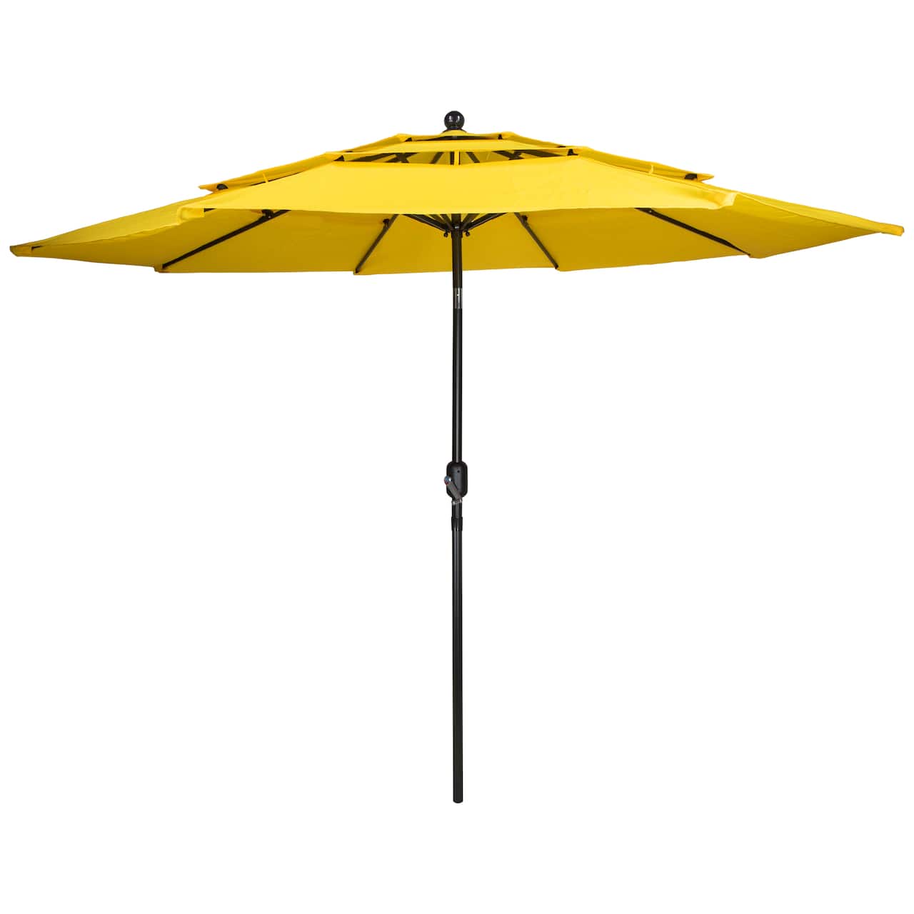 9.75ft. Outdoor Patio Market Umbrella with Hand Crank & Tilt